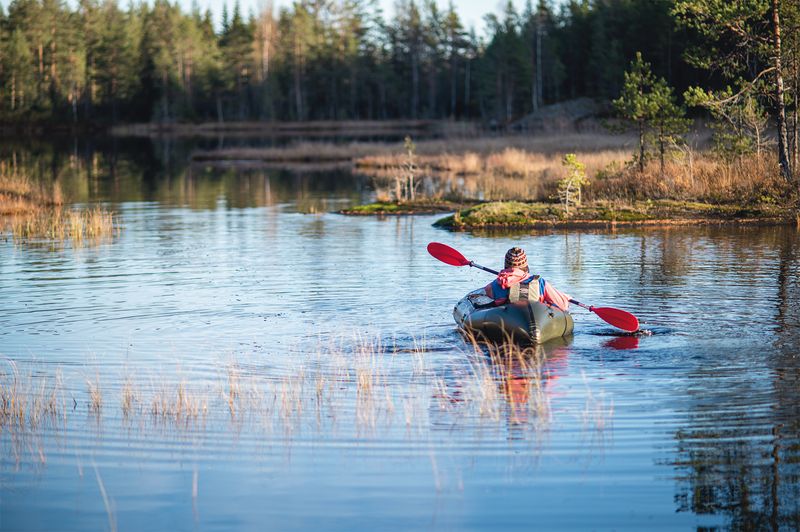 Mode Packraft 250 Solid Rød