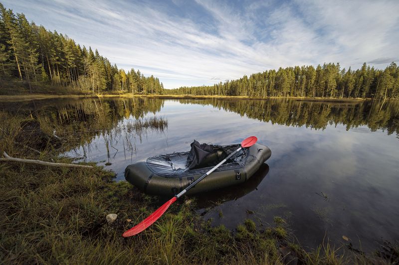Mode Packraft 250 Solid Rød